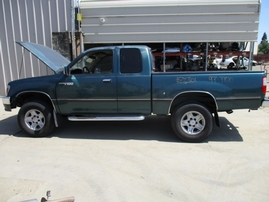 1997 TOYOTA T100 SR5 GREEN XTRA CAB 3.4L AT 4WD Z16301
